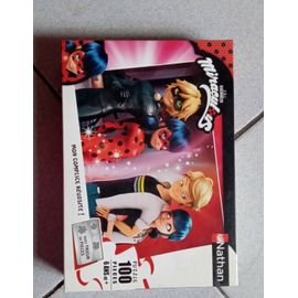 Puzzle Nathan 100 pièces, Miraculous ,avec trieur de pièces