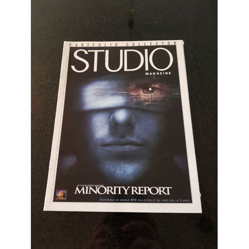 Portfolio Collector Studio Magazine Minority Report