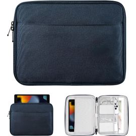 Kal-9-11"" Étui De Tablette Pour Ipad 11 Pouces A16 2025, Ipad 10e Gén. 10,9"", Ipad 10,2"", Ipad Air 11/Air 5e/4e Gén. 10,9"", Galaxy Tab A9+/A9 Plus 11"", Étui De Transport Avec Poche, Gris Sidéral