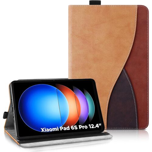Étui Coque Compatible Avec Samsung Galaxy Tab S8 Plus 2022 / Galaxy Tab S7 Fe 2021 / Galaxy Tab S7 Plus 2020 12.4"", Housse De Protection Avec Fonction Support (Gris Foncé)[SEL6273157]