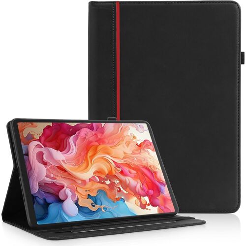 Coque Pour Ipad Air 11 Pouces M3 2025/ M2 2024 - Étui Housse De Protection Cuir Pu Avec Fonction Support/Portefeuille Coque Tablette (Noir)
