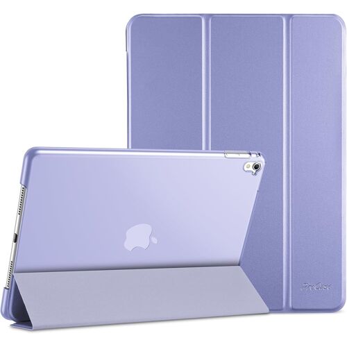 ELVORIX-Coque pour iPad Pro 9.7, 1è Génération 2016, Modèles : A1673/A1674/A1675, Housse Étui de Protection avec Support Fonction et Veille/Réveil Automatique pour iPad Pro 9.7 Pouces-Violet Clair