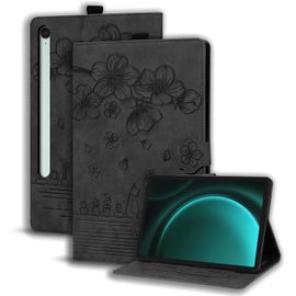 Coque Pour Samsung Galaxy Tab S10 Fe 10.9"" 2025 Sm-X520/X526/X526b/Galaxy S9 Fe 10.9"" Sm-X510/X516b Housse Étui De Protection Avec Support Fonction Étui À Rabat Avec Porte-Pencil Noir
