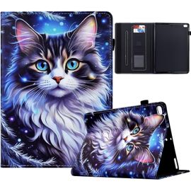 Coque Pour Ipad 6ème/5ème Génération 9.7"" 2018/2017, Multi-Angle Support Etui À Rabat Housse De Protection Motif De Couleur Avec Veille/Réveil Auto Pour Ipad 6/5 / Ipad Air 2 / Air[Sel6272781]