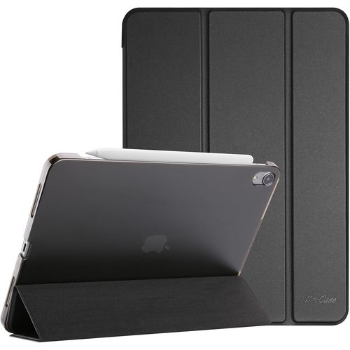 Coque pour iPad Air 11 Pouces (M3) 2025/(M2) 2024, Air 5ème 2022/4ème 2020 10.9 Pouces, Étui de Protection Anti-Chute, Rabat Magnétique Stable -Noir