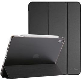 Coque pour iPad Air 11 Pouces (M3) 2025/(M2) 2024, Air 5ème 2022/4ème 2020 10.9 Pouces, Étui de Protection Anti-Chute, Rabat Magnétique Stable -Noir