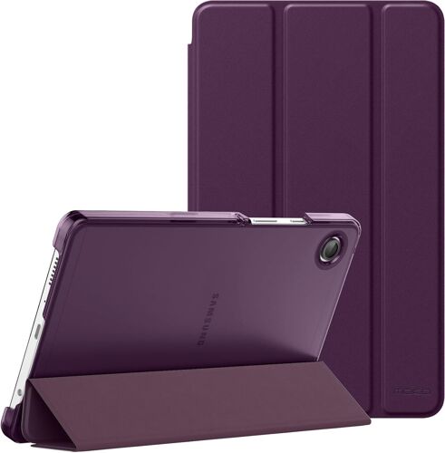 LORANKA-Coque Compatible avec Samsung Galaxy Tab A11 8,7"" 2025/Galaxy Tab A9 8,7"" 2023, Étui Rigide Léger avec Support pour All-New Samsung A11/A9 Tablette, Deux Angles de Vue, Violet Foncé