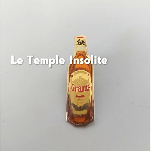 Pin'S Publicitaire Grant'S - Bouteille De Whisky