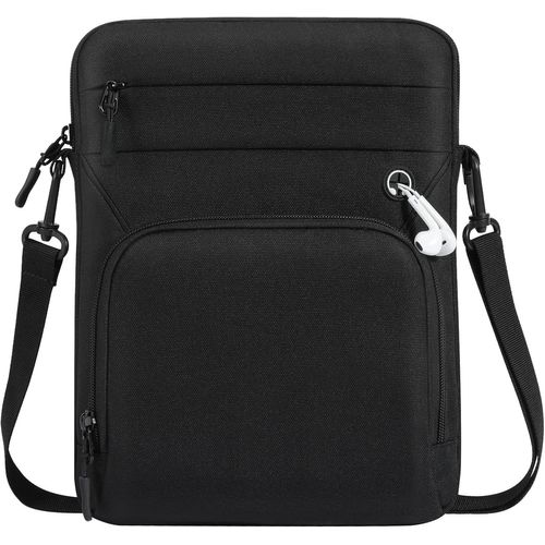 Housse Sac Pour Tablette 9-11 Pouces,Avec Bandoulière Pour Ipad 10é Gén 10,9"",Ipad (A16) 11"",Ipad Air/Pro 11"",Ipad 9/8/7é Gén 10,2"",Ipad Air 5/4,Galaxy Tab A9+ Plus 11""/S9 Fe,Noir
