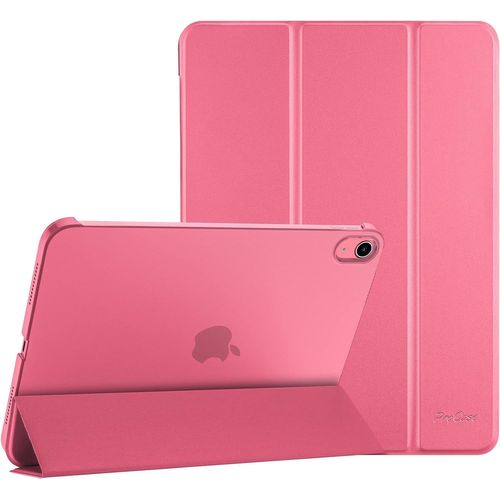 ProCase Coque Pour Ipad 11 Pouces(A16) 2025, Ipad 10Ème Génération 10,9 Pouces 2022, Housse Étui De Protection Plus Durable, Veille/Réveil Automatique - Rose