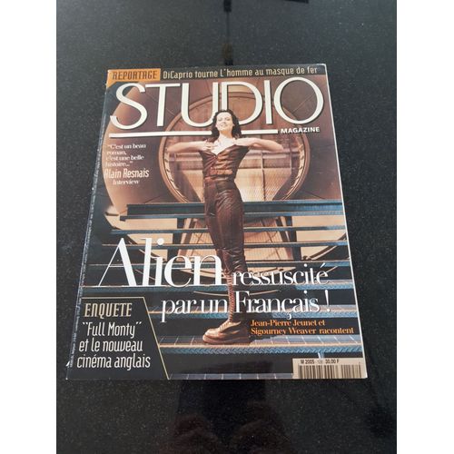 Studio Magazine N° 128 : Alien Ressuscité Par Jean-Pierre Jeunet