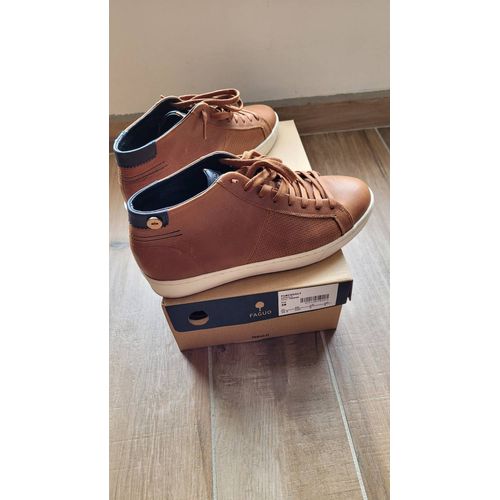 Faguo Basket Aspen Cuir Marron - 38