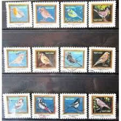 "Mélodie D'Oiseaux" Série Complète Année 2025 Autoadhésifs N° 2530 2531 2532 2533 2534 2535 2536 2537 2538 2539 2540 2541 Yvert Et Tellier