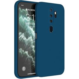 Store-Coque Pour Oppo A9 2020/Oppo A5 2020 (6.5"" Inches) Etui Housse,Protecteur De Peau En Silicone Tpu-Bleu Saphir