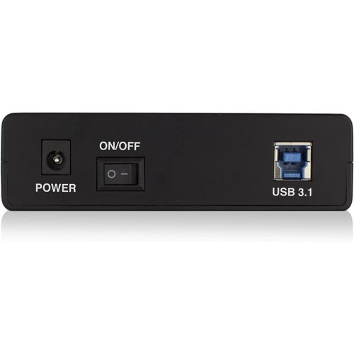 Ew7056 Boîtier Externe Pour Disque Dur Hdd Sata 3,5"" Usb 3.1 Compatible Avec Systèmes Windows Et Mac Noir