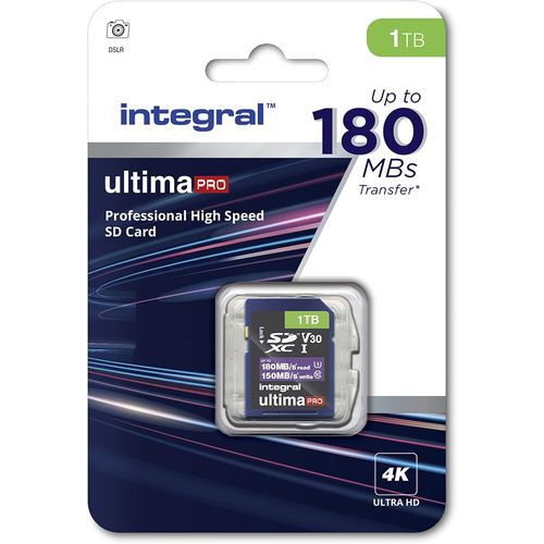 Carte Sd 512 Go Vitesse De Lecture Vidéo 4K 180 Mo/S Et Vitesse D'Écriture 150 Mo/S Sdxc V30 U3 180- V30 Notre Carte Mémoire Sd Haute Vitesse La Plus Rapide De Tous Les Temps