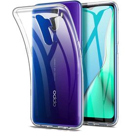 Coque Anti-Shock Pour Oppo A9 2020 - A5 2020, Tpu Transparent En Silicone Antichoc