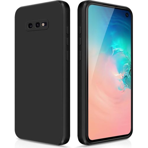 Coque En Silicone Pour Samsung Galaxy S10e - Étui Antichoc Ultra-Mince, Intérieur Microfibre Et Protection Caméra, Noir