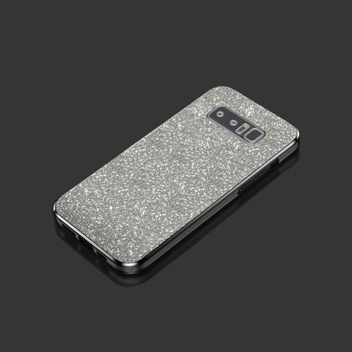 SJZG-Compatible Avec Samsung Galaxy Note 8 Coque Souple Transparente Électroplaquée En Tpu + Papier À Paillettes