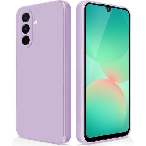 Coque Antichoc Pour Samsung Galaxy A26 5g - Étui Silicone Liquide Ultra¿Mince, Intérieur Microfibre Et Protection Caméra, Violet