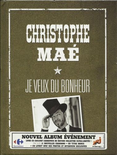 Christophe Maé - Je Veux Du Bonheur - (Cd Edition Collector Ultra Limitée)