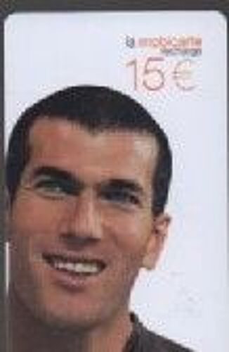 Mobicarte Orange Theme Collection Orange Theme Foot Tirage 200000 Exemplaires - Portrait De Zinedine Zidane