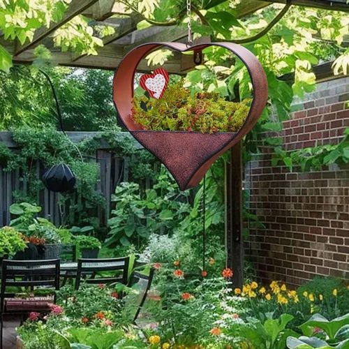 Jardinière Suspendue Pour Plantes, Vase À Fleurs Pour Clôture, Conteneur