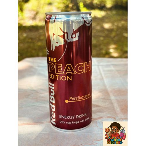Boisson Énergisante Redbull Pêche The Peach Edition 250ml