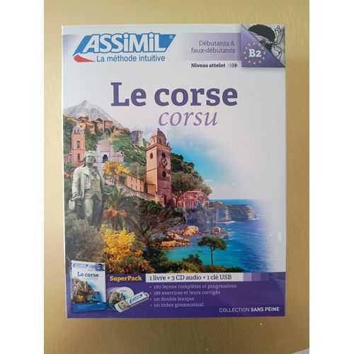 Assimil Superpack Le Corse - Livre + Audio 3 Cd & Mp3
