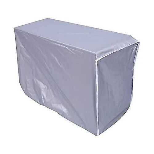 Couverture de climatiseur extérieur étanche à l'eau Housse de poussière de climatiseur pour la maison (86 * 32 * 56cm)