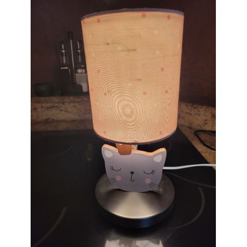 Lampe "Chat qui dort".