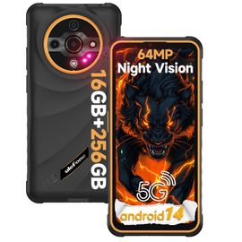 Ulefone Armor X31 Pro 5G Téléphone Portable Incassable, 16Go+256Go Orange