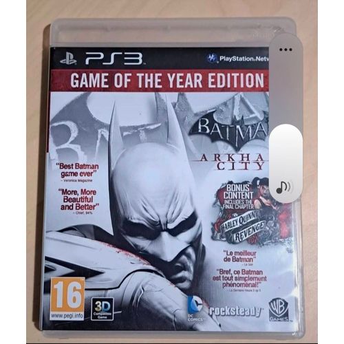 Batman Arkham City (Ps3)