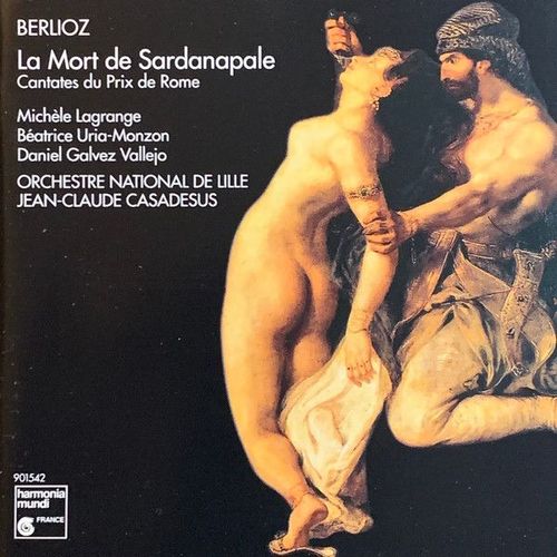 Berlioz : Cantates Du Prix De Rome : Herminie, La Mort De Cléopâtre, La Mort De Sardanapale, La Mort D'orphée Par Jean-Claude Casadesus