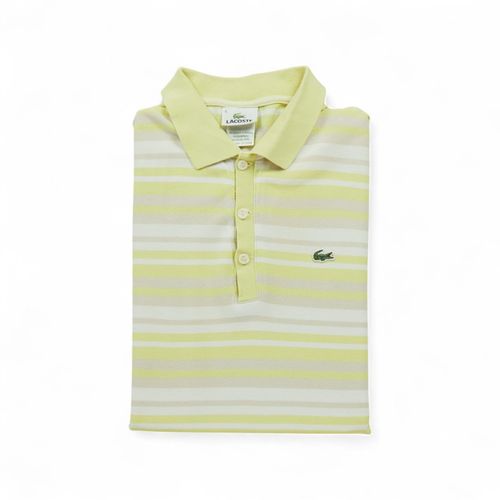 Reconditionné - Polo Manches Courtes Homme - Taille L - Homme - Jaune