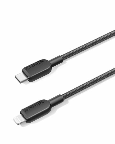 USB-C Cable, Lightning Cable, 310 USB-C Cable - Lightning (Black, 90cm) MFi Certified Fast Charging Cable for iPhone 14 Plus 14 Pro Max 13 Pro 12 11 X XS XR (Charger Not Included)