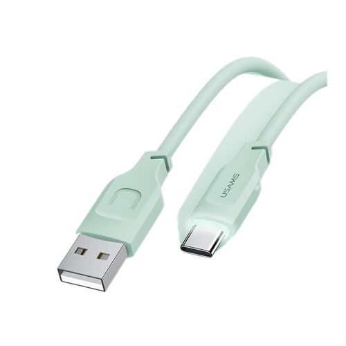 KAL-Câble Usb-C Us-Sj568 Chargement Rapide Pd 6A Fabriqué En Matériau Tpe De La Plus Haute Qualité Débits De Données Jusqu'À 480 Mbps Vert 1.2M Série Lithe