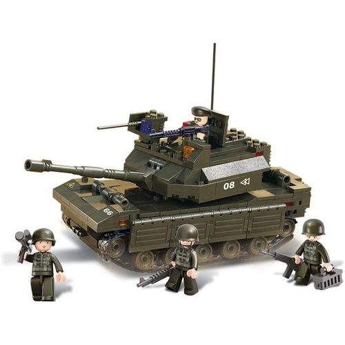 lbgwp60-Army - M38-B6500 - Jeu De Construction - Char (Tank), Petit