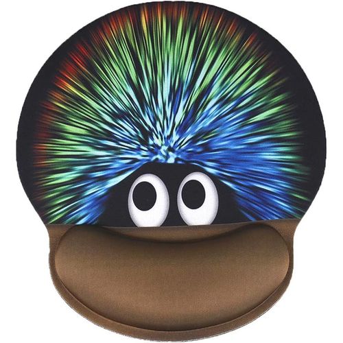 Ergonomic Memory Foam Mouse Pad with Wrist Rest for Computer and Laptop.