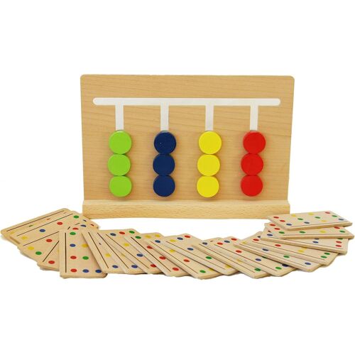 ChenQuanSarl-Towo Jouet Tri De Couleurs En Bois - Casse-Tête De Tri Pour Les Enfants - Jeux Educatif Pour Les Enfants De 3 Ans - Jouet De Tri Apprentis Pour Les Bébé Montessori Éducatif