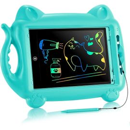 Tablette Dessin Enfant 12 Pouces,Pincat Jouet Enfant 2 3 4 5 6 7 Ans Garcon Cadeau Fille Ardoise Blanche Effacable Lcd Coloré Tableau Magique Fidget Toys Jeux Educatif Bebe Jouets