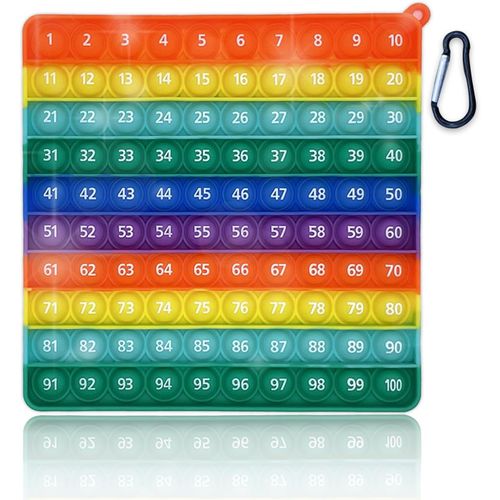DDA-Pop It,Fidget Toys,Jeu Pop It,éDucation NuméRique DéVeloppement De L'Intelligence Jouets Anti-Stress pour Les Enfants ScolariséS éTudiants Autistes Pratique Jouets Contre L'AnxiéTé