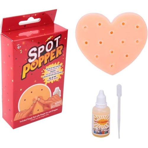 RVKAL-Jouet À Bouton À Éclater,Jouets À Bouton De Cueillette Stop Popper Jouets À Tête Noire Votre Visage Tpe Soulagement Du Stress En Forme De C?ur
