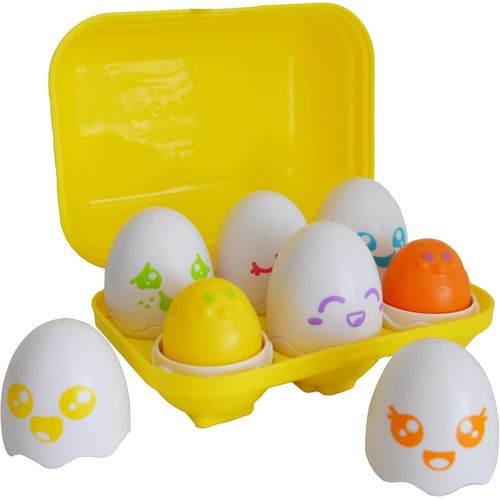 Tomy Piou Piou Surprise Jouet Pour Bébé-Boîte À ?ufs 3poussins Qui Font Piou Piou Et 3poussins À Hochet-Jouets Sensoriels Pour Bébés 6à 36 Mois-Trieur De Formes Et Couleurs