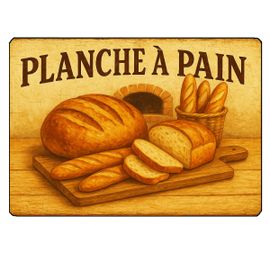 Planche À Découper Planche À Pain  28,5 X 20 Cm