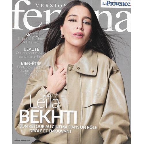 Version Femina N°1197 05/03/2025 Leïla Bekhti/ Booster Ses Cheveux Fins/ La Jupe Fait Le Buzz/ Honte Féminine/ Recettes: La Carotte