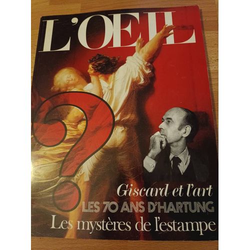 L'Oeil N° 230 - Giscard Et L'Art - Septembre 1974