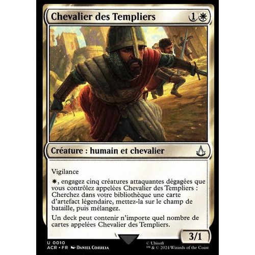 Chevalier Des Templiers - Magic - Assassin's Creed Vf - U - 10