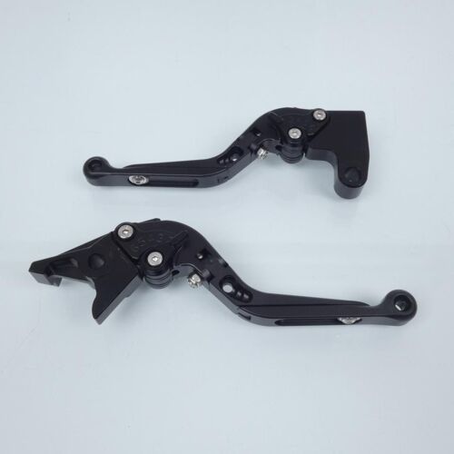 Levier Frein Droit Myra Pour Moto Triumph 955 Daytona I Bras Classique 2003 À 2006 Alu Cnc Noir / Paire Neuf