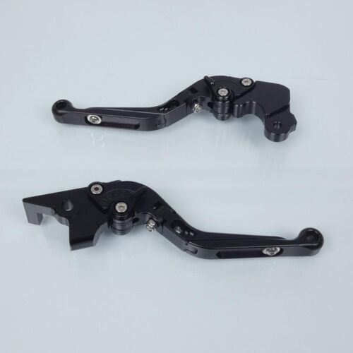 Levier Sifam Pour Moto Moto Guzzi 850 V9 Bobber 2016 À 2017 Alu Noir Paire Neuf